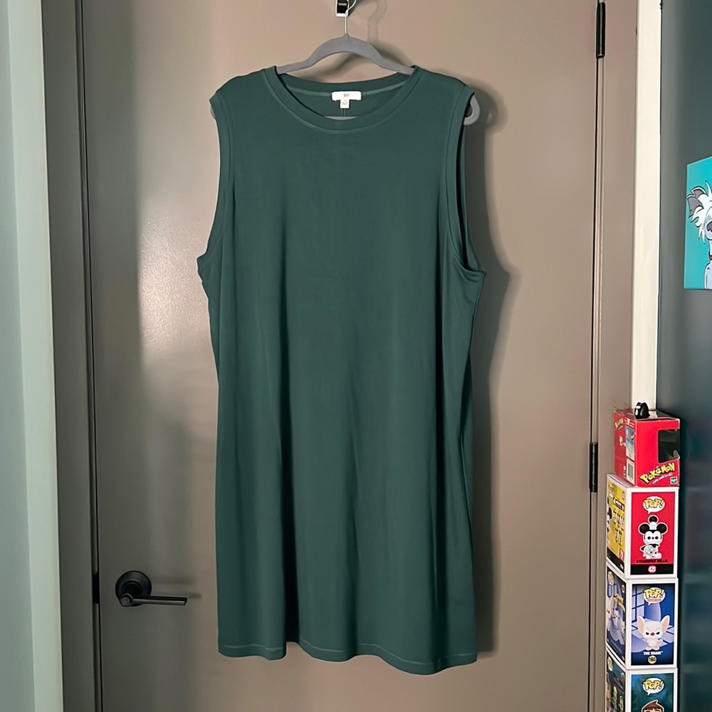 NWOT BP shirt sleeveless dress. Great with boots and belts!